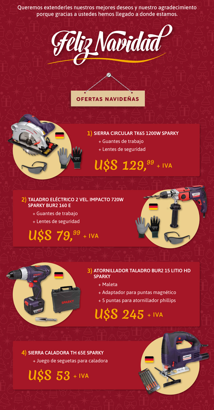 Ofertas de navidad MGI 