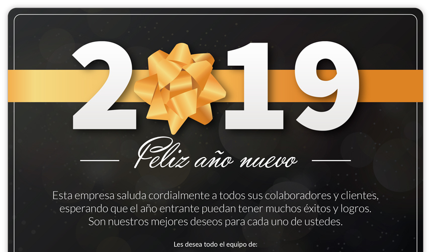 Gracias por elegirnos un año más - Muchas Felicidades!