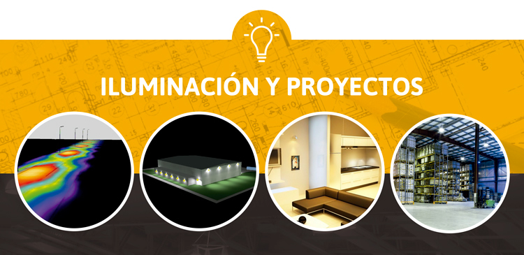 Iluminación y proyectos